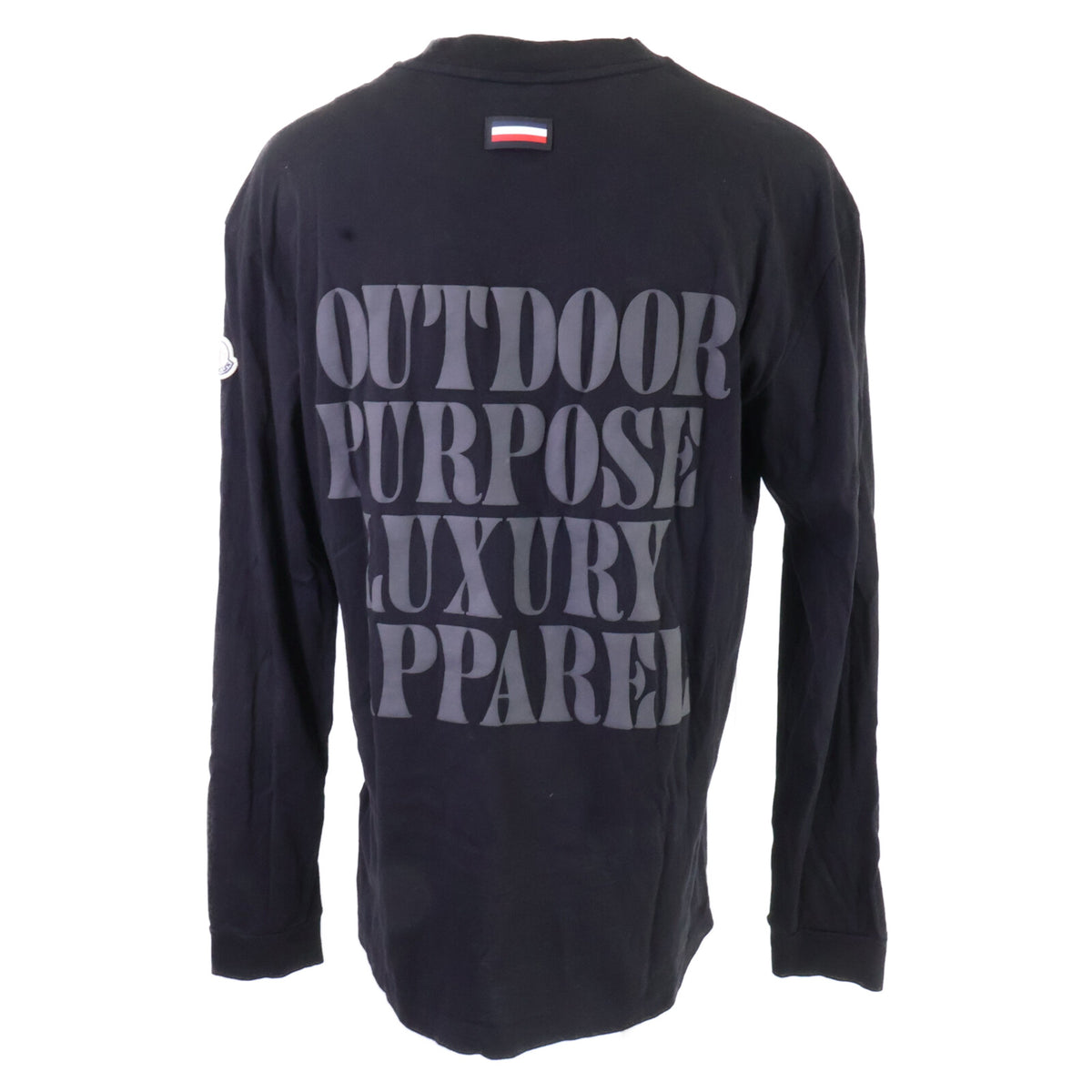 MONCLER モンクレール H10918D00014 LS TSHIRT ロゴプリント 長袖Tシャツ トップス