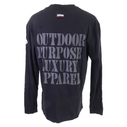 MONCLER モンクレール H10918D00014 LS TSHIRT ロゴプリント 長袖Tシャツ トップス