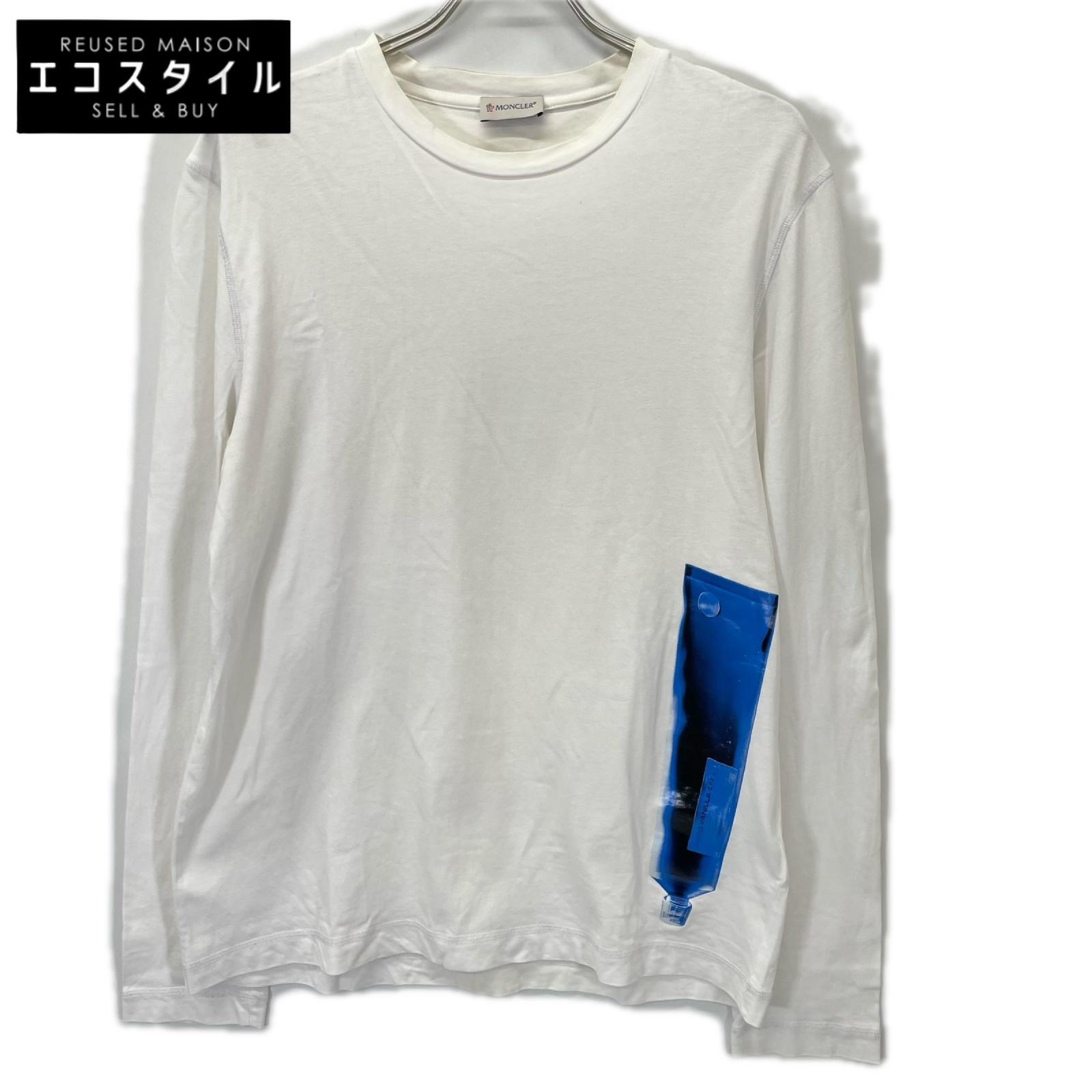 MONCLER モンクレール 19年製 ホワイト MAGLIA Tシャツ トップス