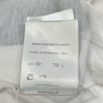 MONCLER モンクレール 19年製 ホワイト MAGLIA Tシャツ トップス