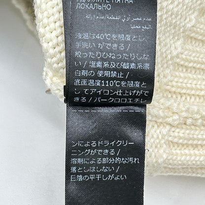 ZANONE ザノーネ アイボリー 5ゲージウールソリッドタートルネックニット トップス