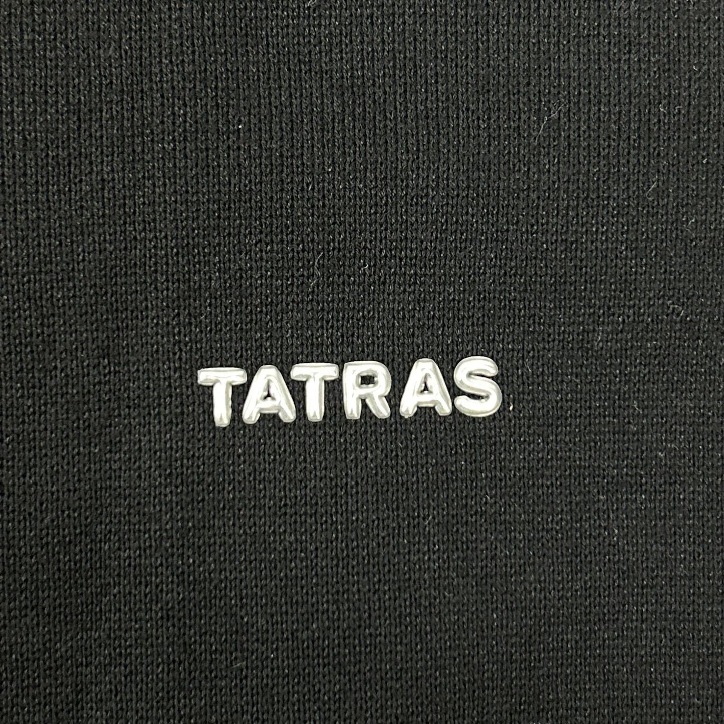 TATRAS タトラス ブラック コットン スウェットハーフパンツ ボトムス