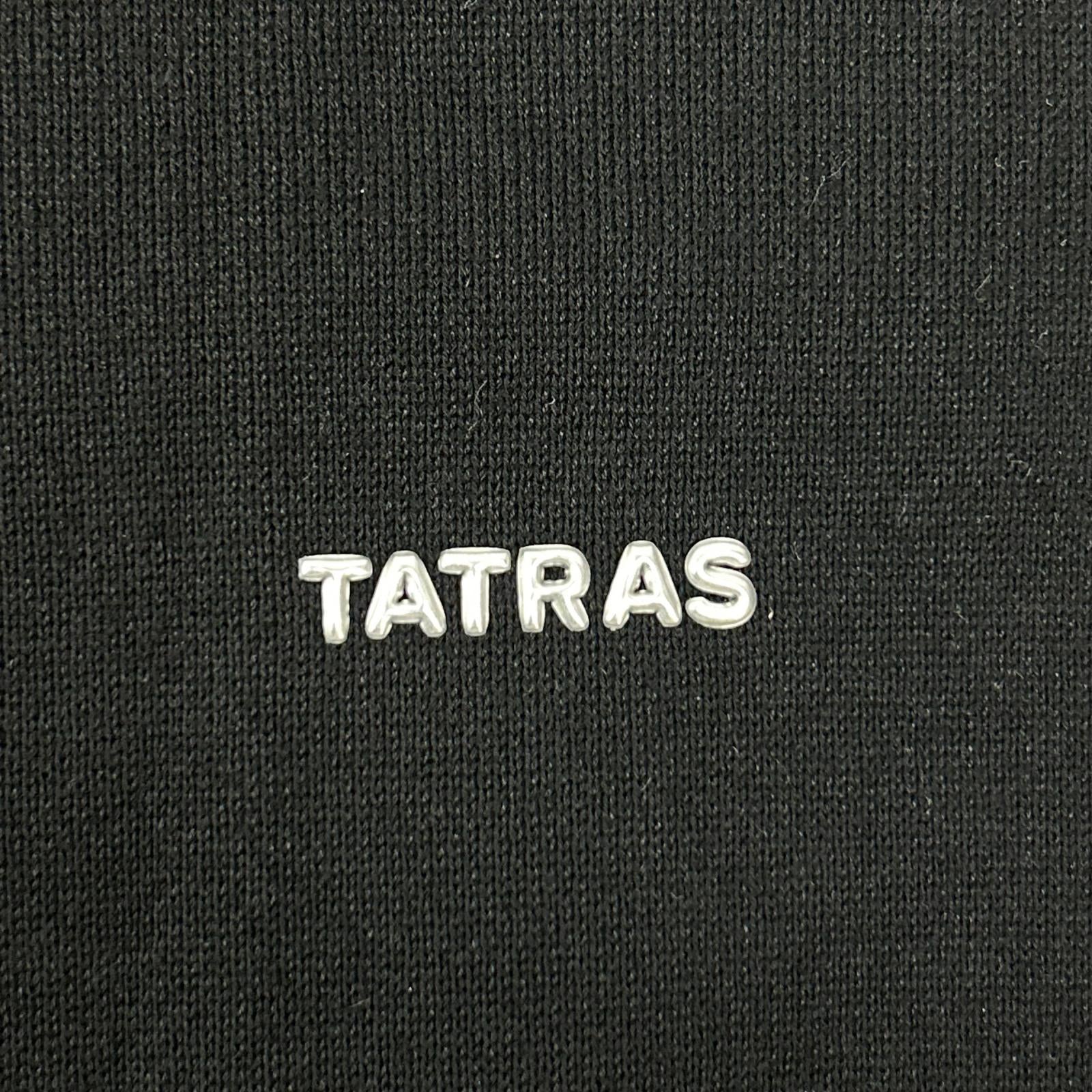 TATRAS タトラス ブラック コットン スウェットハーフパンツ ボトムス