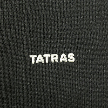 TATRAS タトラス ブラック コットン スウェットハーフパンツ ボトムス