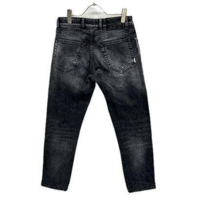 PT TORINO ピーティートリノ N231-P285 ブラック コットン ダメージ加工 ストレッチデニムパンツ ボトムス
