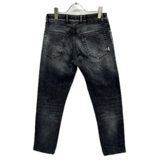 PT TORINO ピーティートリノ N231-P285 ブラック コットン ダメージ加工 ストレッチデニムパンツ ボトムス