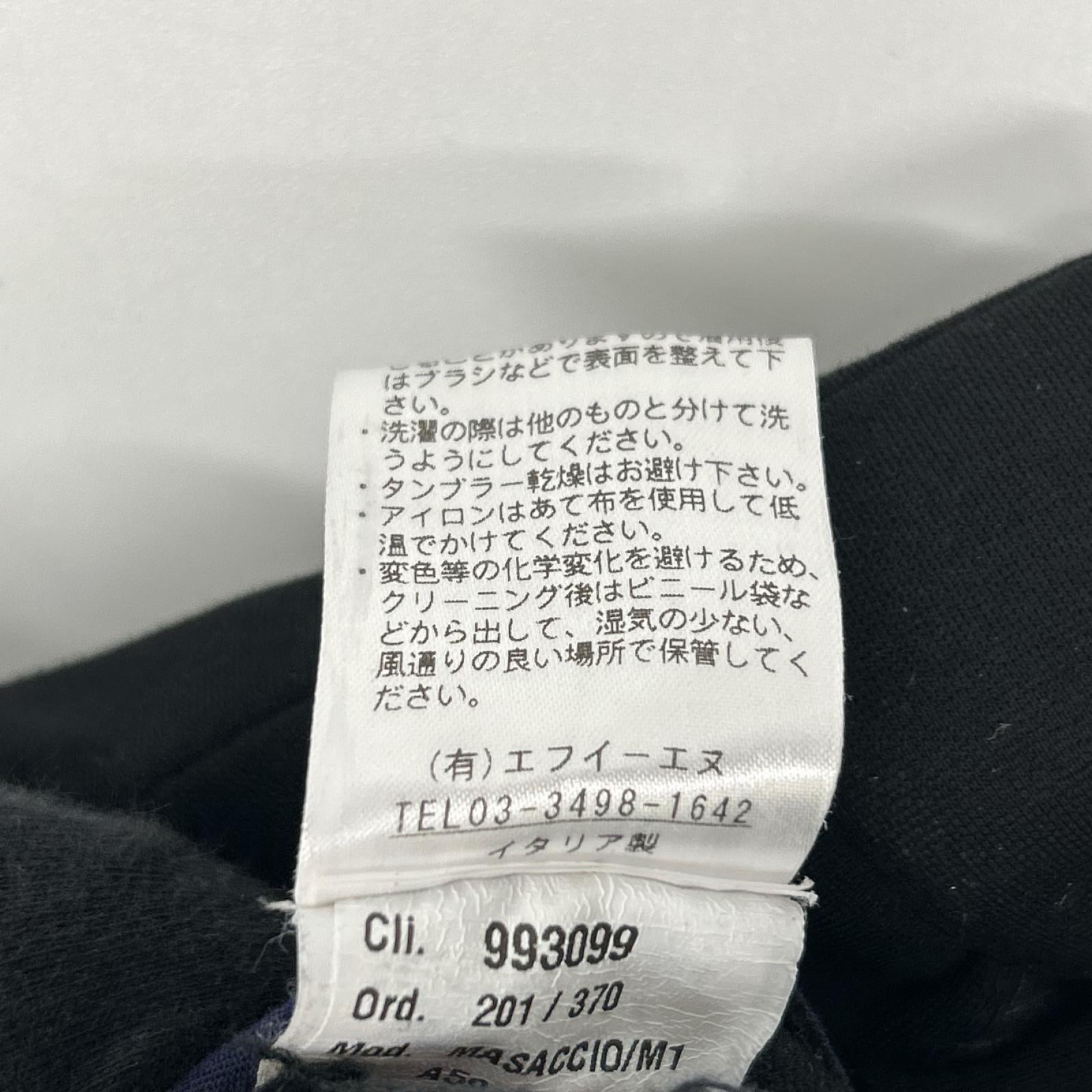 giab's ARCHIVIO ジャブスアルキヴィオ 993099 ブラック イージースラックスパンツ ボトムス