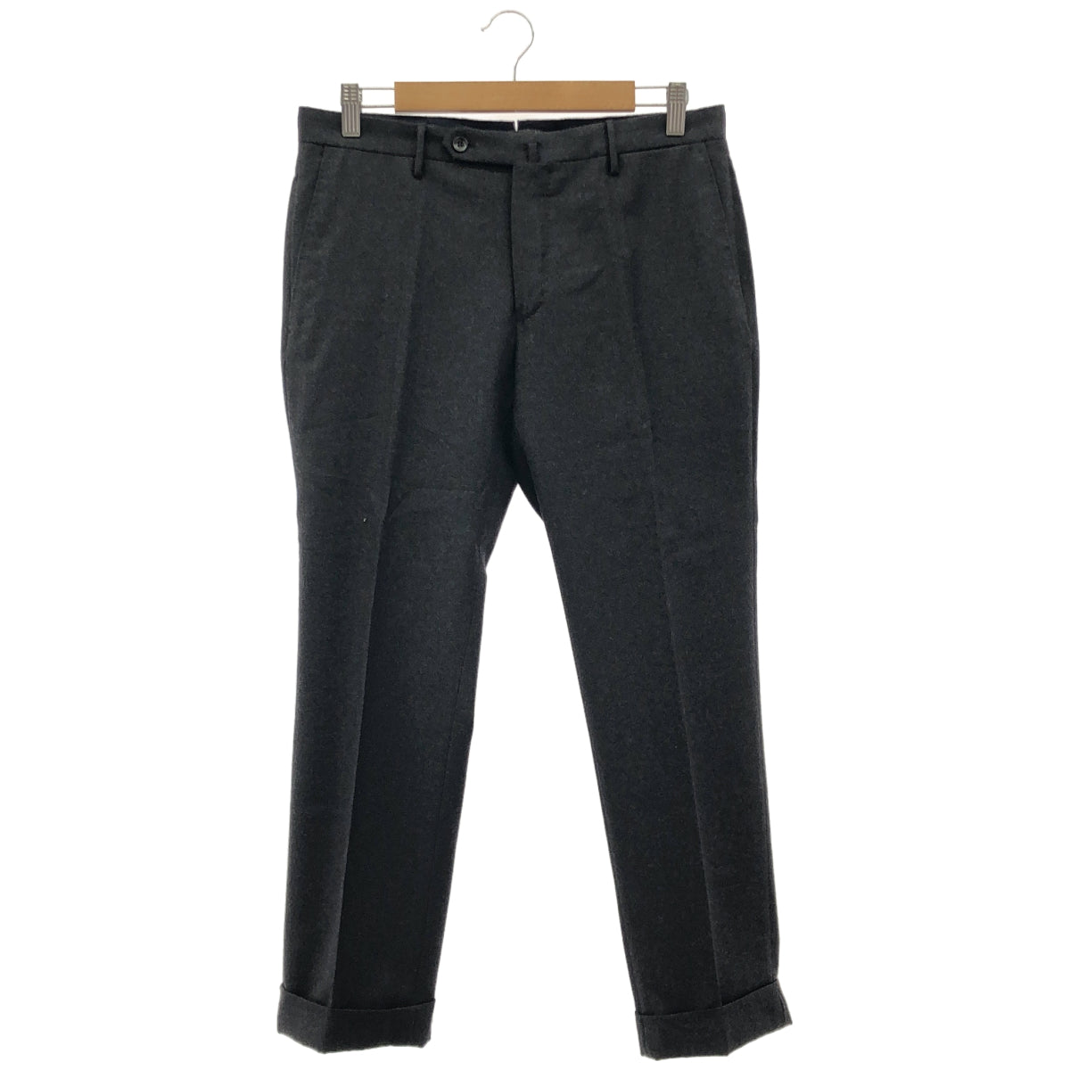 INCOTEX インコテックス グレー メラノウール SLIM FIT SLOWEAR テーパードパンツ ボトムス