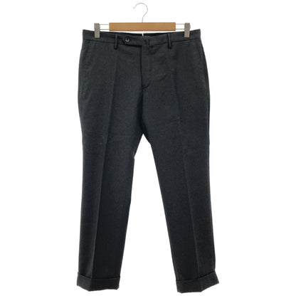 INCOTEX インコテックス グレー メラノウール SLIM FIT SLOWEAR テーパードパンツ ボトムス