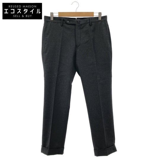INCOTEX インコテックス グレー メラノウール SLIM FIT SLOWEAR テーパードパンツ ボトムス