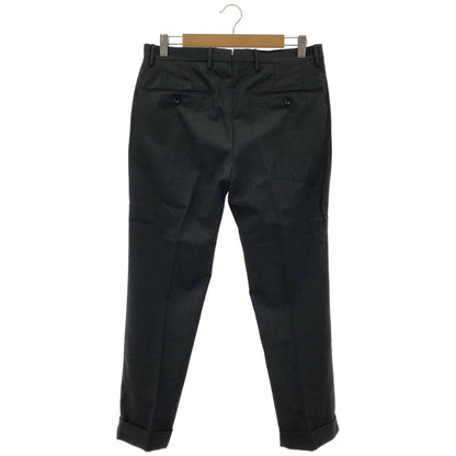 INCOTEX インコテックス グレー メラノウール SLIM FIT SLOWEAR テーパードパンツ ボトムス