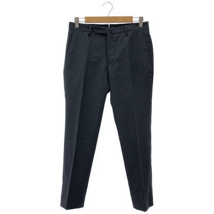 INCOTEX インコテックス ネイビー SLIM FIT SLOWEAR テーパードパンツ ボトムス