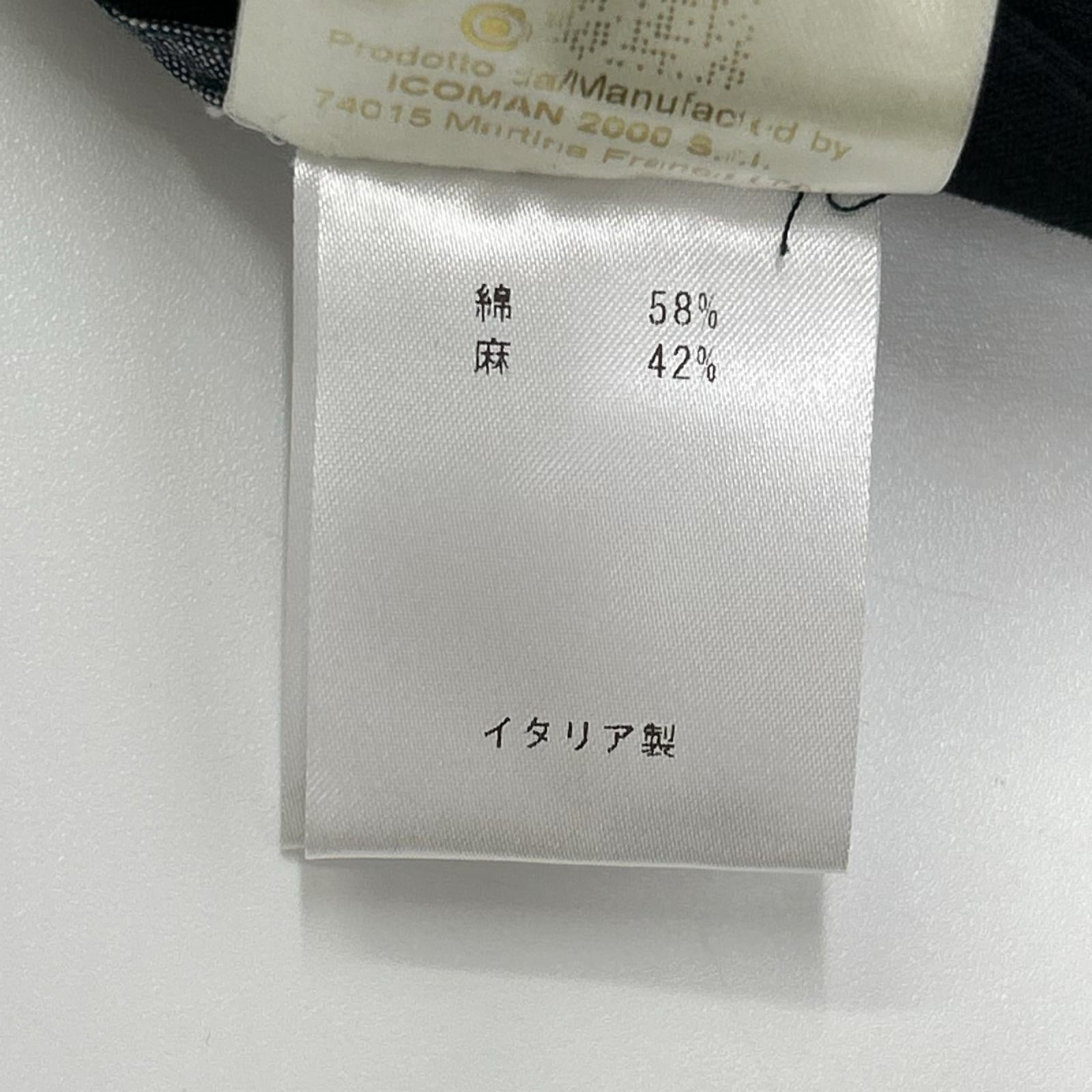 BERWICH ベルウィッチ ブラック 2タッククロップドパンツ ボトムス