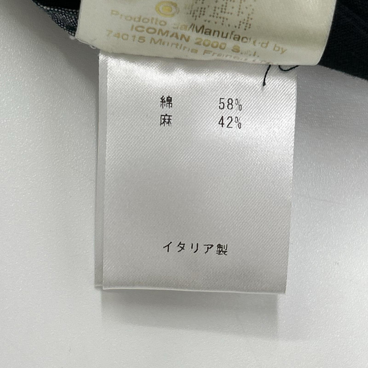 BERWICH ベルウィッチ ブラック 2タッククロップドパンツ ボトムス