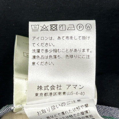 BERWICH ベルウィッチ ブラック 2タッククロップドパンツ ボトムス