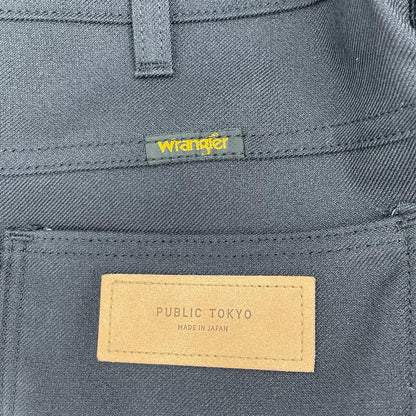 Wrangler ラングラー 【×PUBULIC TOKYO】154240016 ブラック カーゴパンツ ボトムス