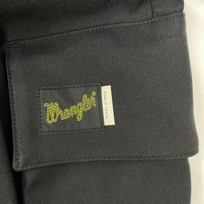 Wrangler ラングラー 【×PUBULIC TOKYO】154240016 ブラック カーゴパンツ ボトムス