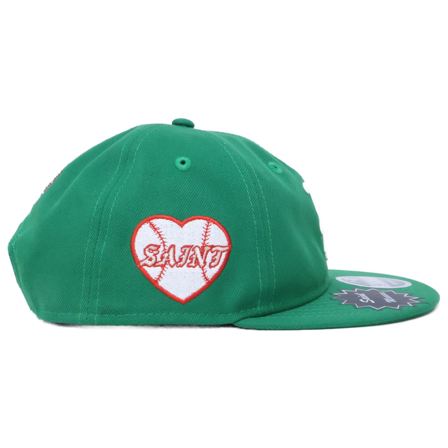 New Era ニューエラ 【美品】RC 9FIFTY SAINT Mxxxxxx セントマイケル ロゴ刺繍 スナップバック キャップ 帽子