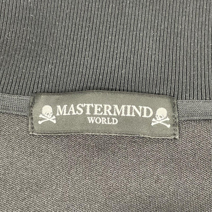 mastermind マスターマインド ×UMBRO ブラック バックロゴプリント トラックジャケット ジャケット