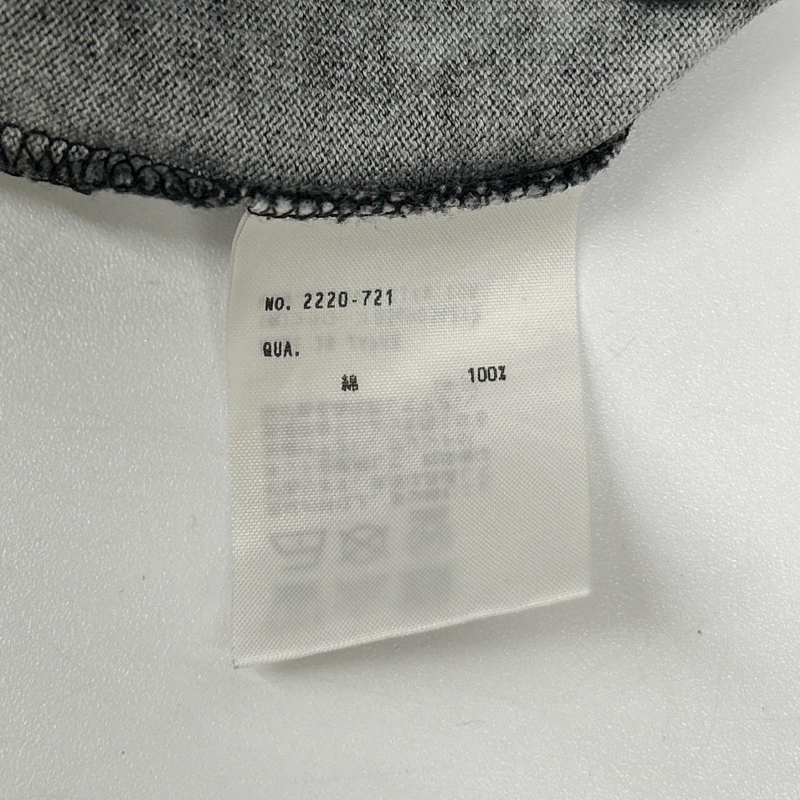 LAD MUSICIAN ラッドミュージシャン 21AW 2220-721 ブラック スカル×花柄 半袖 Tシャツ トップス