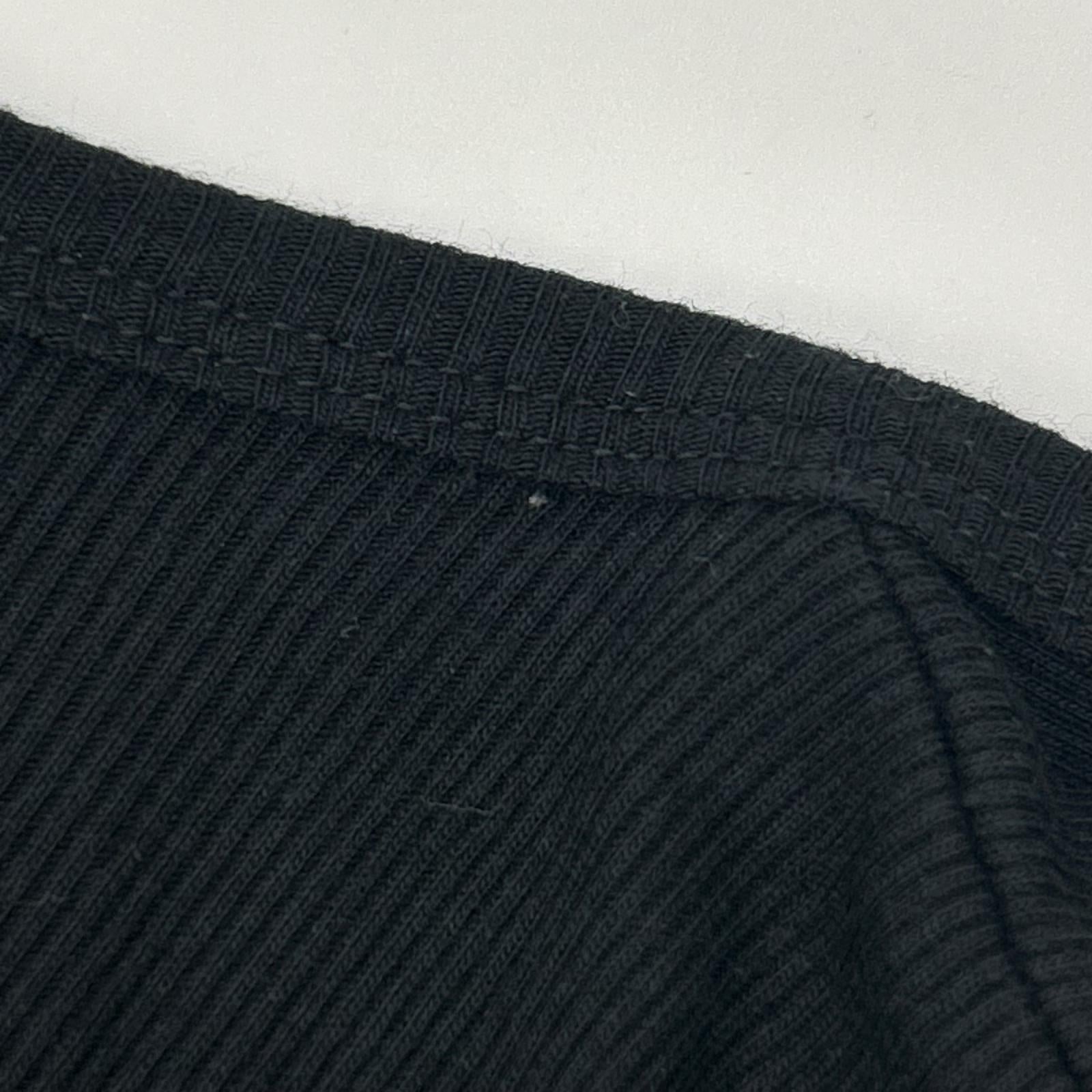 D.HYGEN ディーハイゲン ST101-0824S ブラック コットン ロングスリーブTシャツ トップス