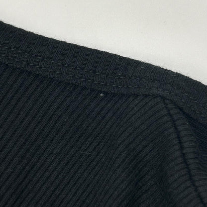 D.HYGEN ディーハイゲン ST101-0824S ブラック コットン ロングスリーブTシャツ トップス
