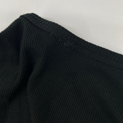 D.HYGEN ディーハイゲン ST101-0824S ブラック コットン ロングスリーブTシャツ トップス