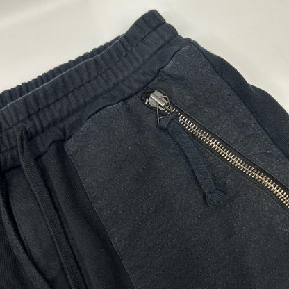 D.HYGEN ディーハイゲン ST107-0723S ブラック 無撚糸裏毛　ジョガーパンツ ボトムス
