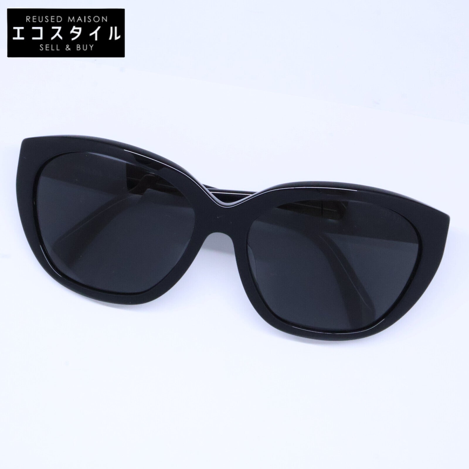 PRADA プラダ 【美品】SPR16X-F 1AB-5S0 キャットアイシェイプ サングラス