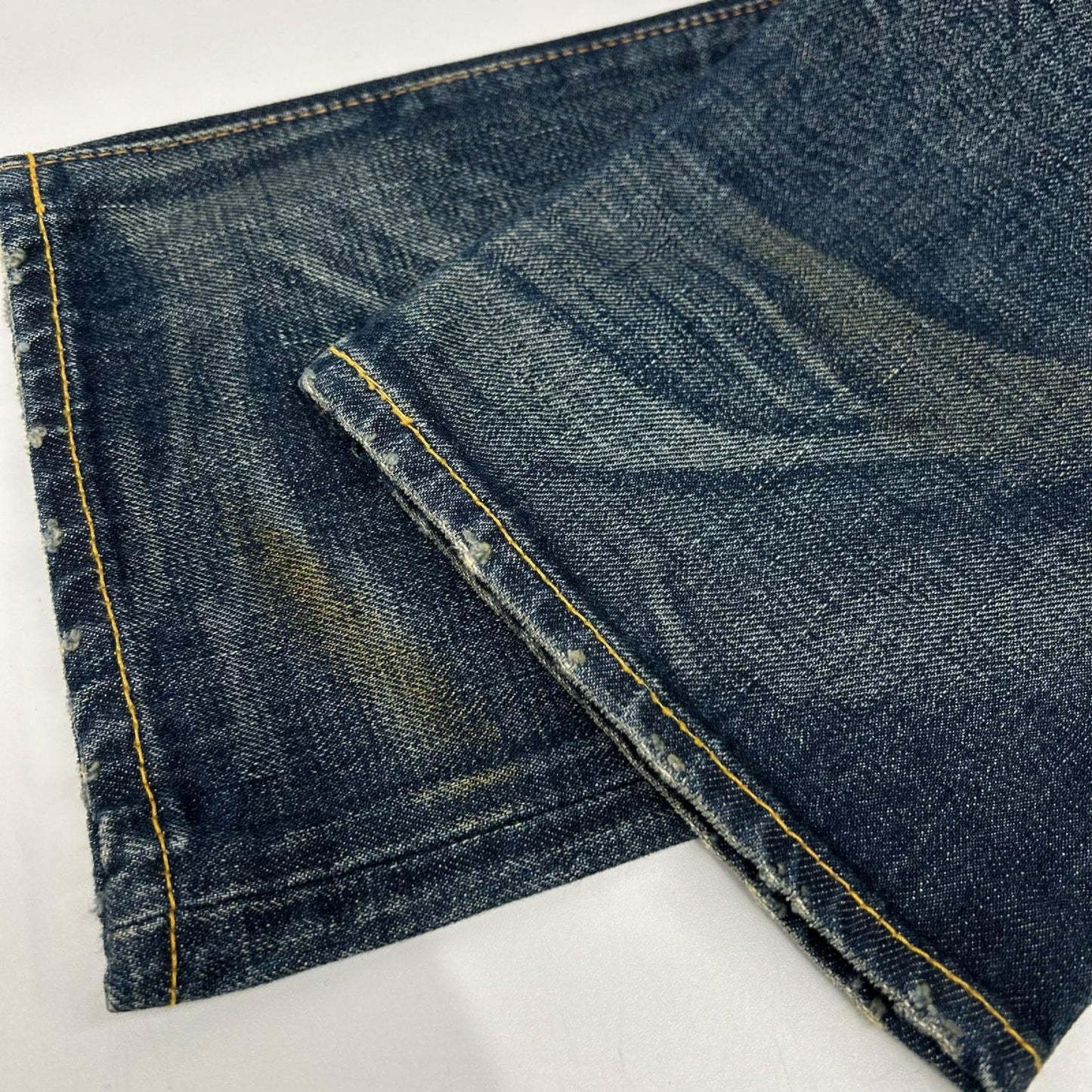 RRL ダブルアールエル インディゴ 21040 ストレートレグ デニムパンツ ボトムス
