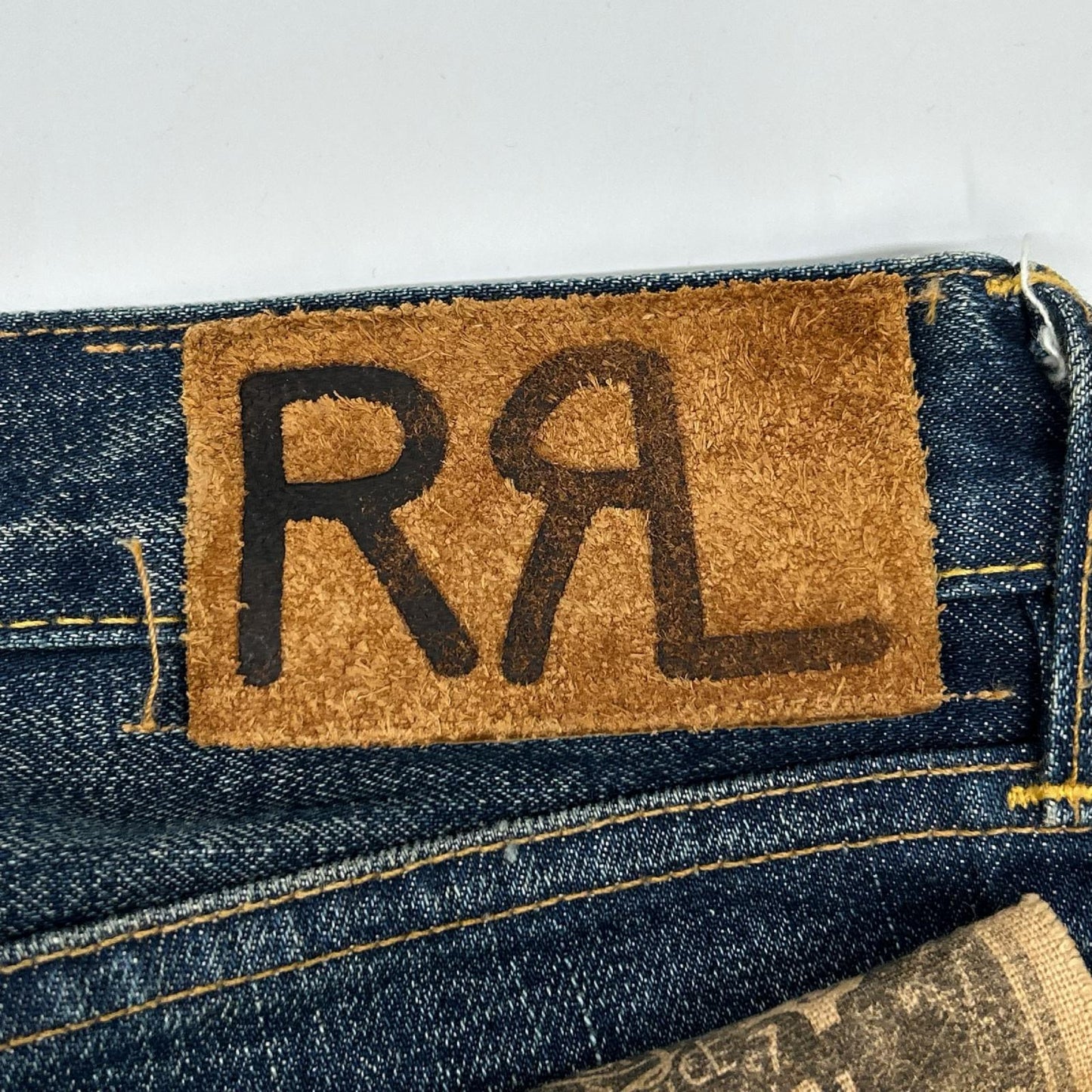 RRL ダブルアールエル インディゴ 21040 ストレートレグ デニムパンツ ボトムス
