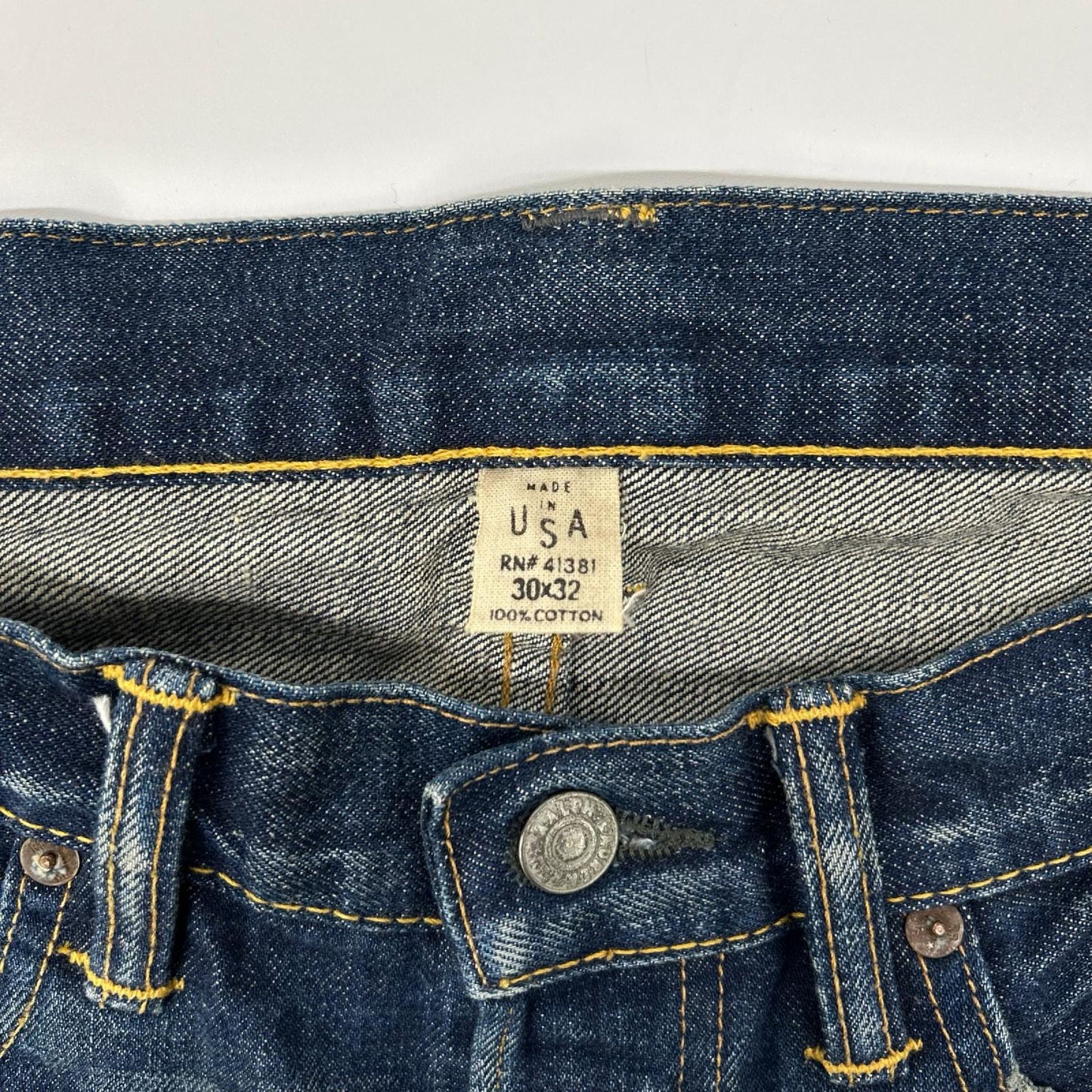 RRL ダブルアールエル インディゴ 21040 ストレートレグ デニムパンツ ボトムス