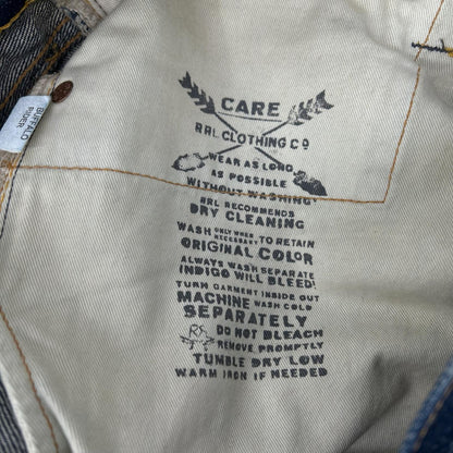 RRL ダブルアールエル インディゴ 21040 ストレートレグ デニムパンツ ボトムス