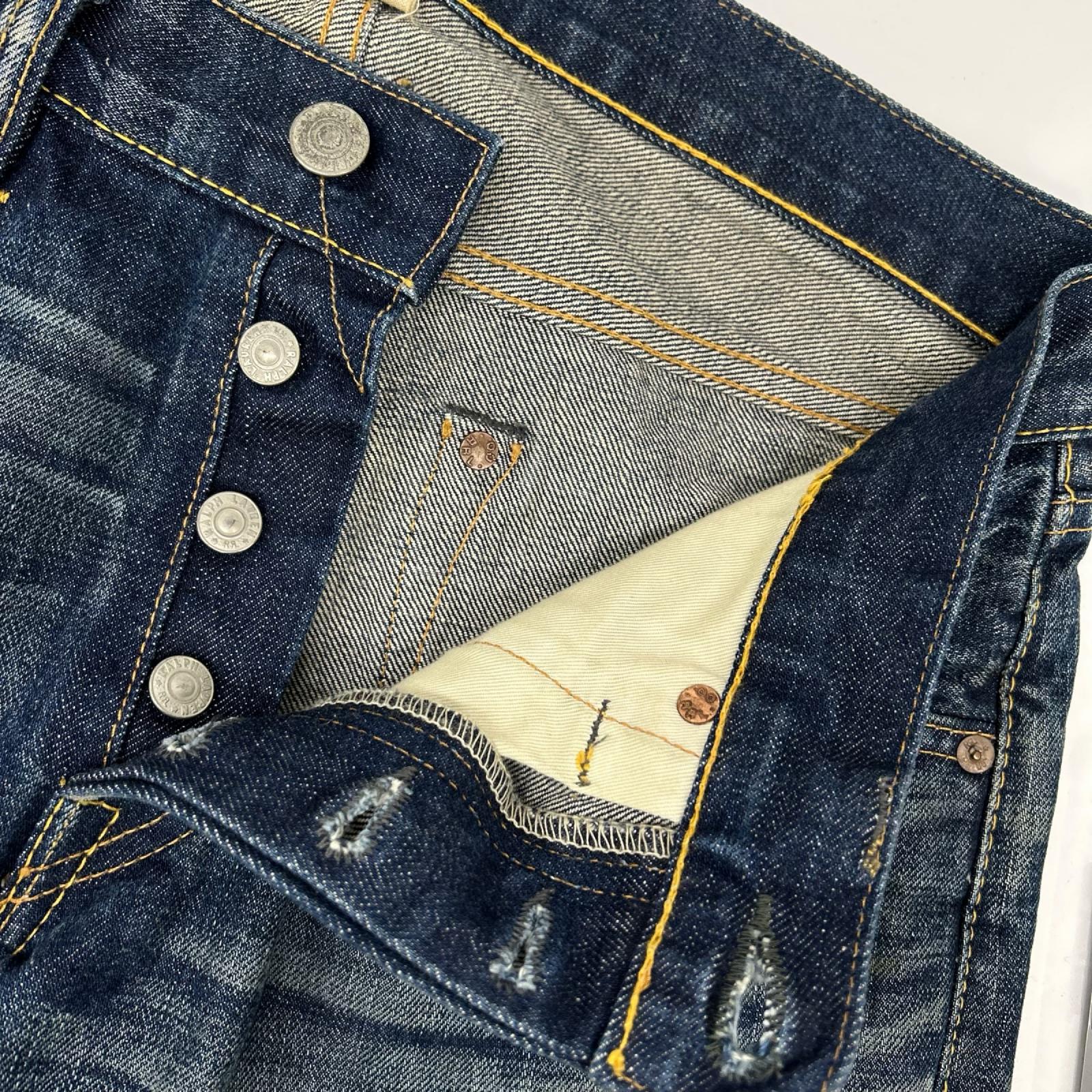 RRL ダブルアールエル インディゴ 21040 ストレートレグ デニムパンツ ボトムス