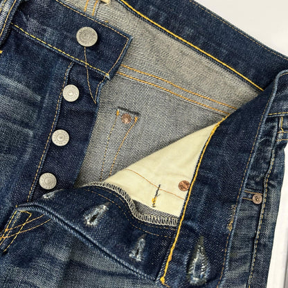 RRL ダブルアールエル インディゴ 21040 ストレートレグ デニムパンツ ボトムス