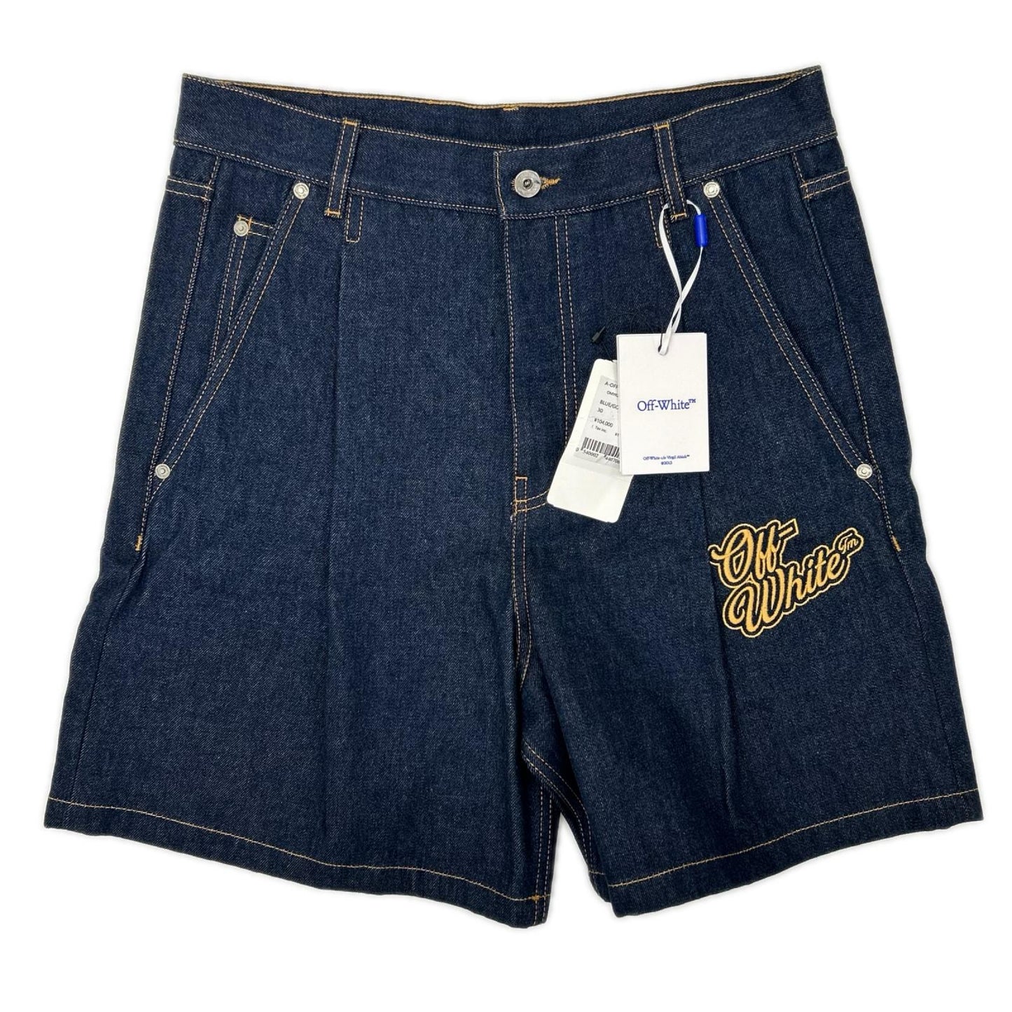 OFF-WHITE オフホワイト 24年製 90Slogo Den shorts Raw ボトムス