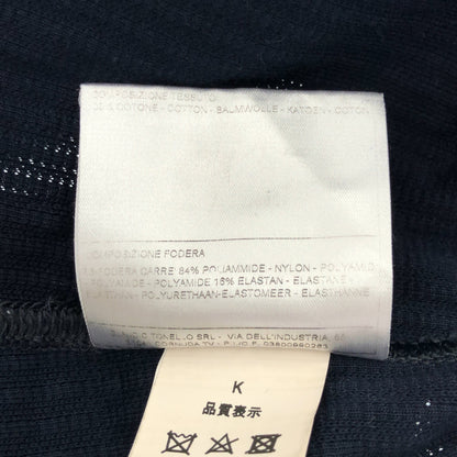 T-JACKET ティージャケット ネイビー コットンストレッチグログラン 4Bダブルジャケット トップス