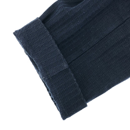 T-JACKET ティージャケット ネイビー コットンストレッチグログラン 4Bダブルジャケット トップス