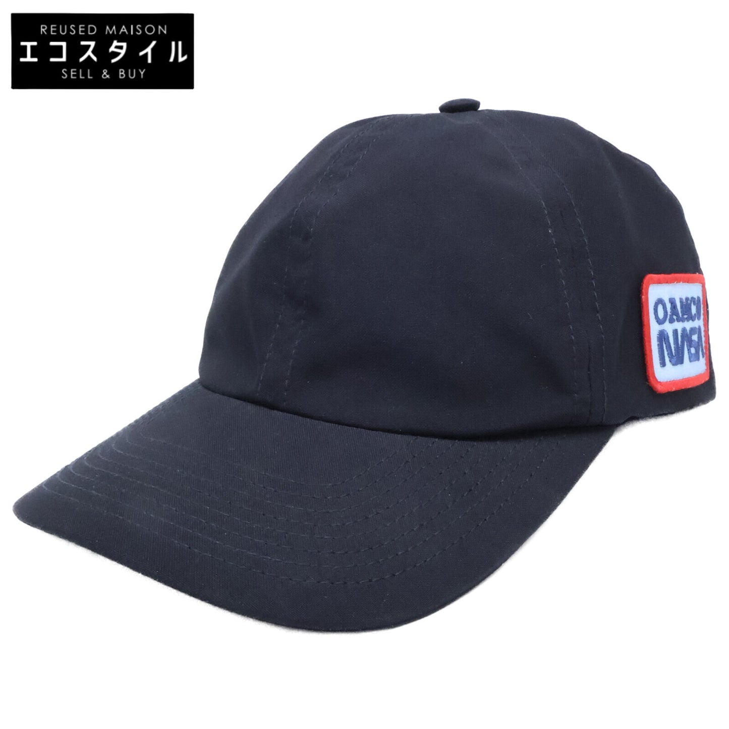 OAMC オーエーエムシー x NASA ナサ 【新品同様】23E28OAY09 PESOA009 001 ワッペン キャップ 帽子