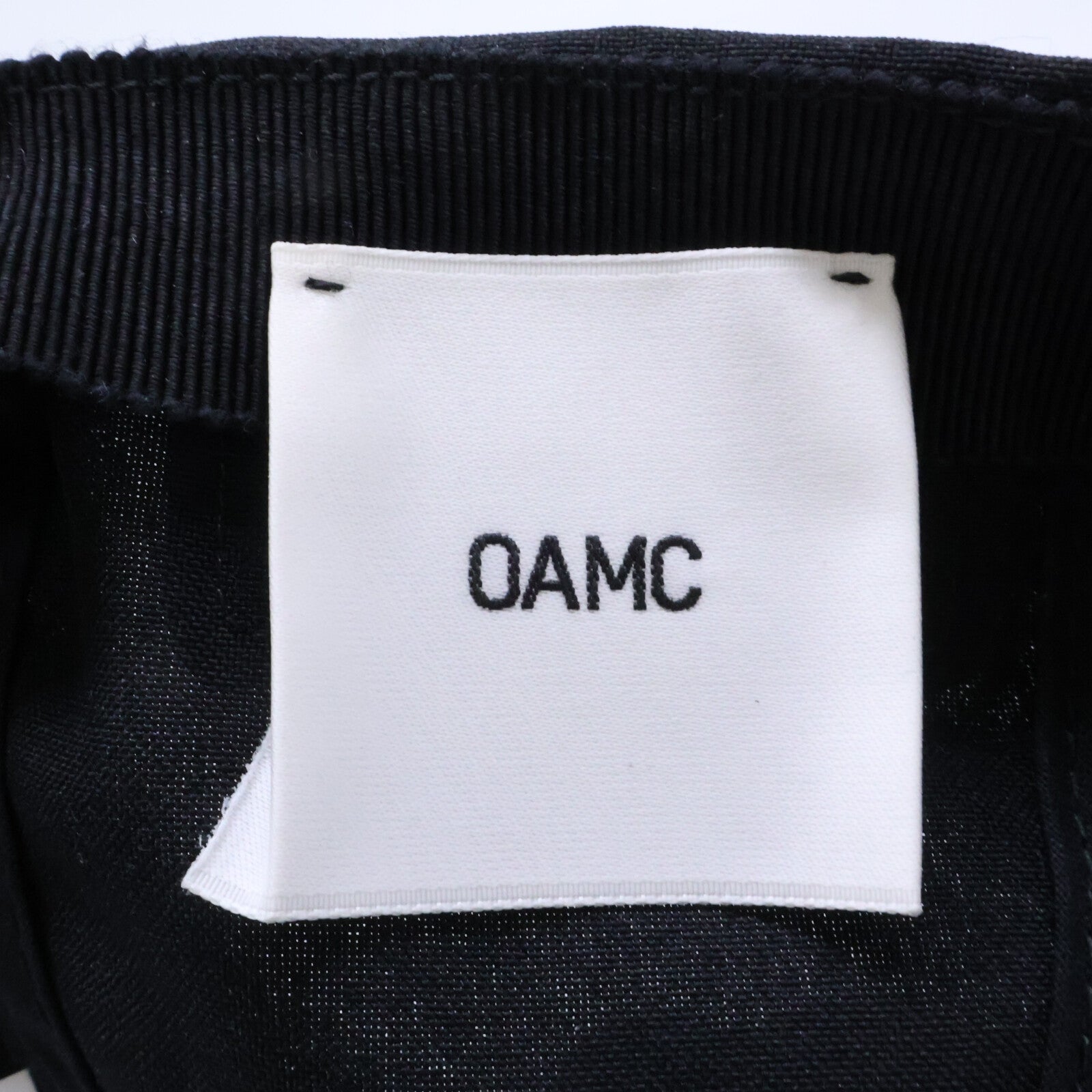 OAMC オーエーエムシー x NASA ナサ 【新品同様】23E28OAY09 PESOA009 001 ワッペン キャップ 帽子