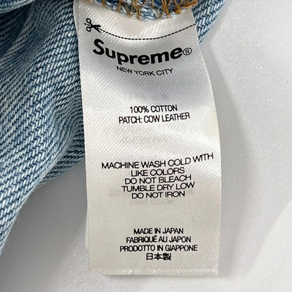 Supreme シュプリーム ライトブルー ストーン ウォッシュド スリムジーンズ ボトムス