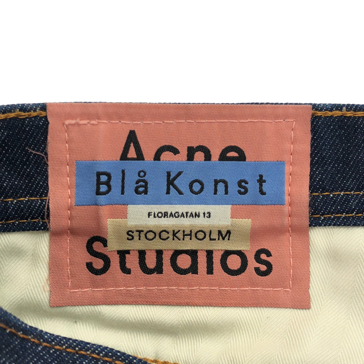 ACNE STUDIOS アクネ ストゥディオズ 30O176-145 River indigo スリムテパードジーンズ ボトムス