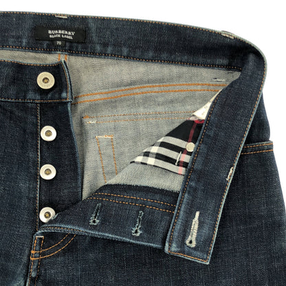 Burberry Black Label バーバリーブラックレーベル BMS08-007-28 インディゴ デニム パンツ ボトムス