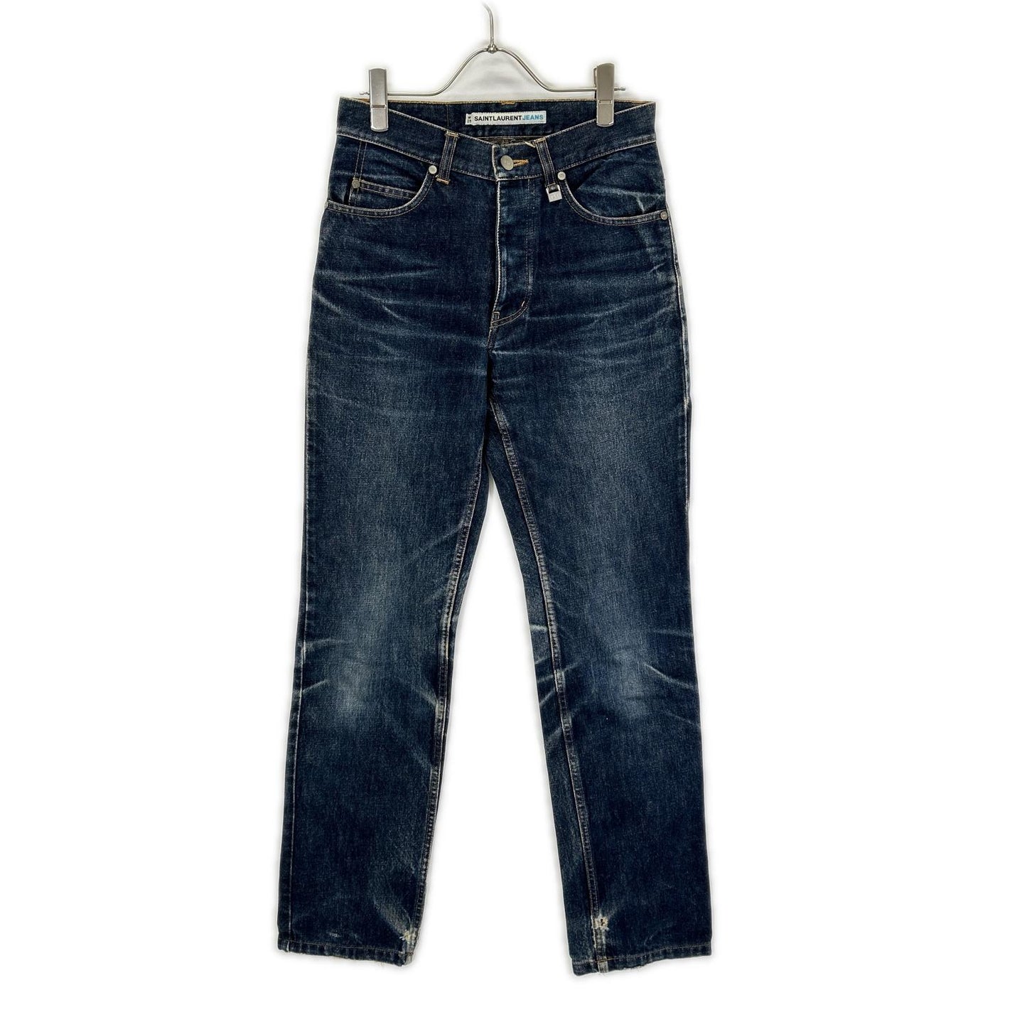 SAINT LAURENT JEANS サンローランジーンズ YP00-092 インディゴ ボタンフライ デニム パンツ ボトムス