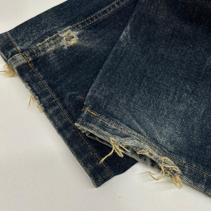 SAINT LAURENT JEANS サンローランジーンズ YP00-092 インディゴ ボタンフライ デニム パンツ ボトムス