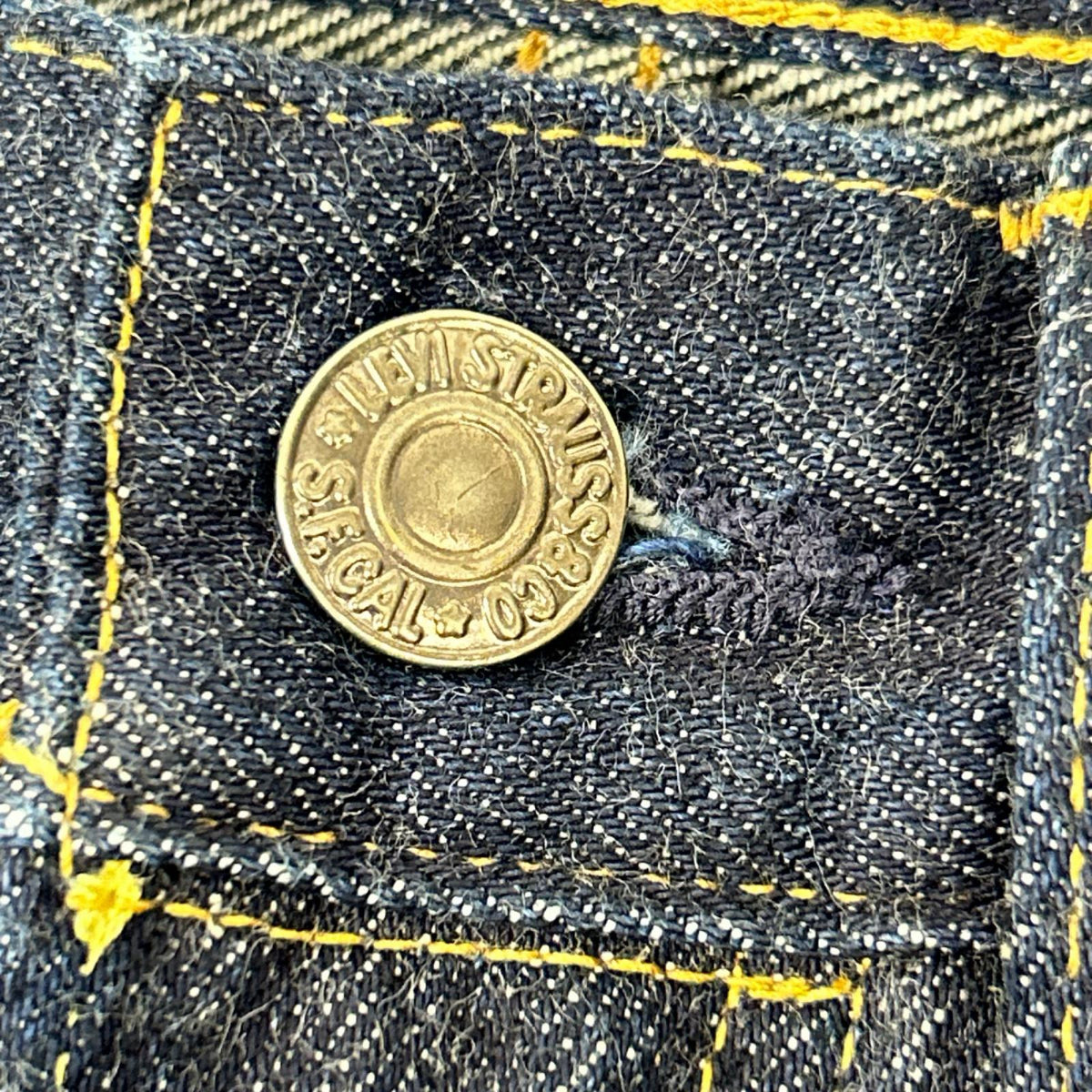 LEVI'S 503BXX Indigo Button-Fly Denim Pants Bottoms