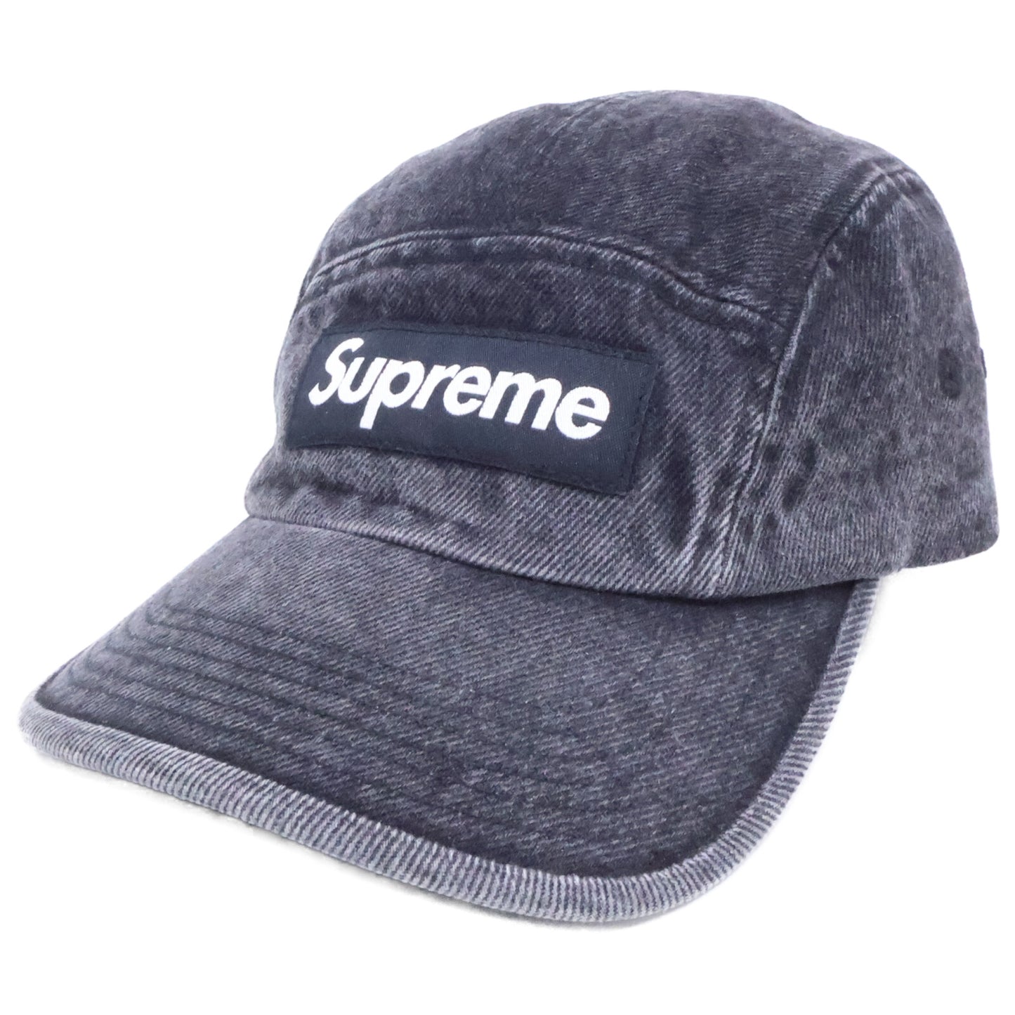 Supreme シュプリーム 24SS Coated Denim Camp Cap デニム キャンプキャップ 帽子