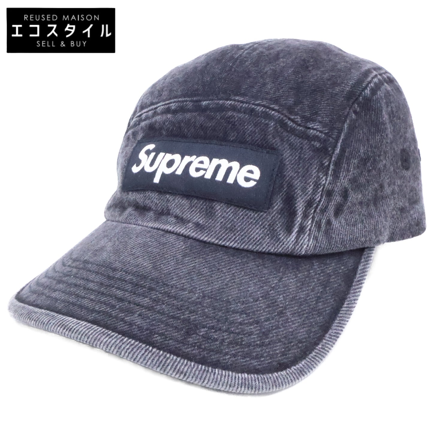 Supreme シュプリーム 24SS Coated Denim Camp Cap デニム キャンプキャップ 帽子