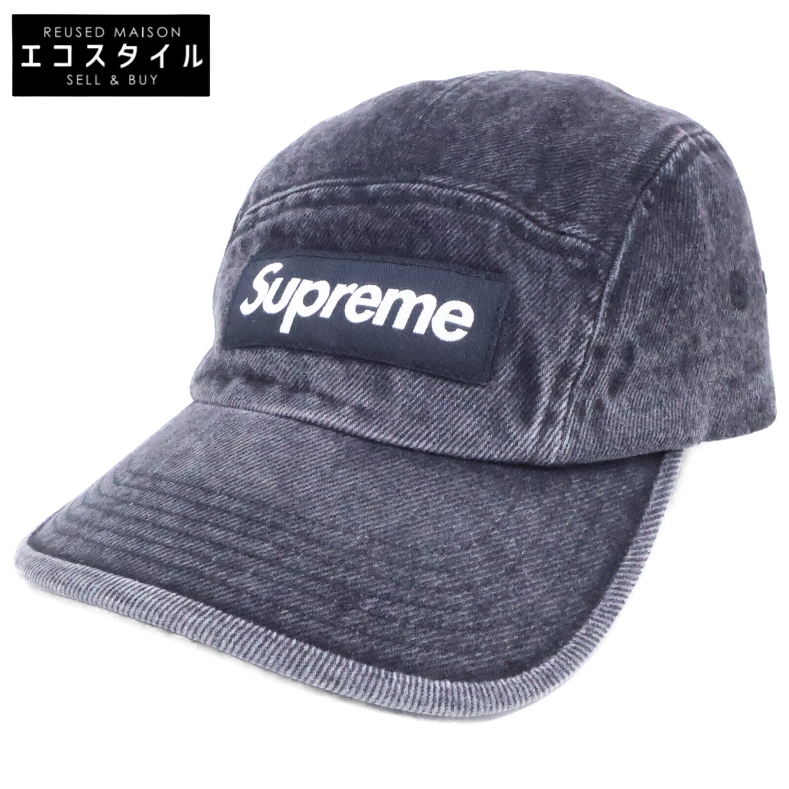 Supreme シュプリーム 24SS Coated Denim Camp Cap デニム キャンプキャップ 帽子