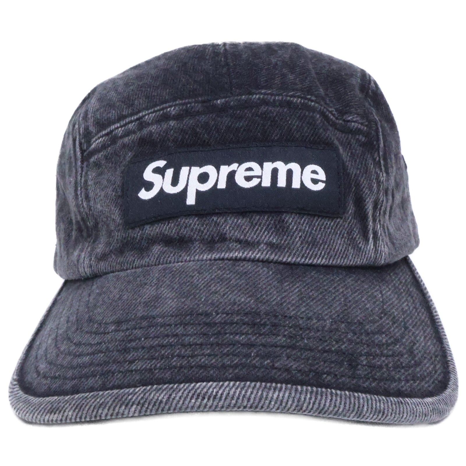 Supreme シュプリーム 24SS Coated Denim Camp Cap デニム キャンプキャップ 帽子